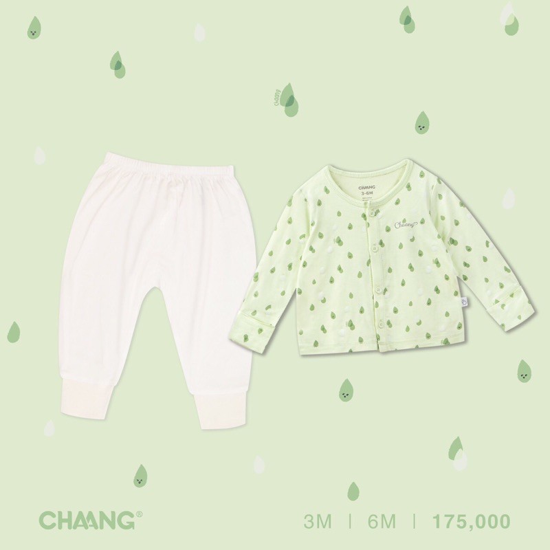 Chaang - Bộ dài cài thẳng summer S0121