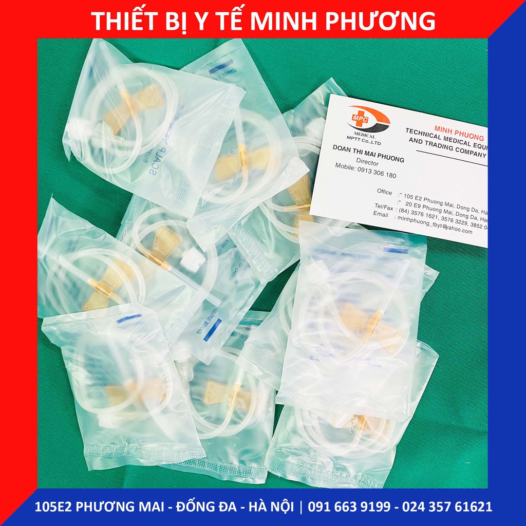 Kim cánh bướm truyền tĩnh mạch 23G 25G (hộp 100c)