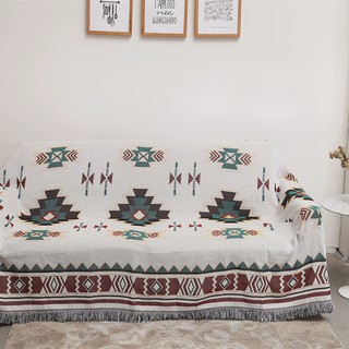 Passion Chăn thảm phủ ghế sofa phối hợp làm thảm trải sàn thổ cẩm