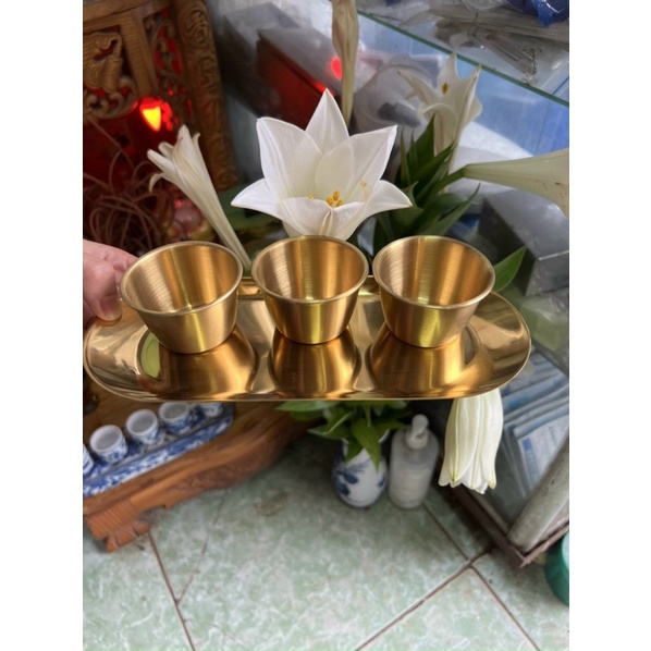 KHAY VÀNG đựng dụng cụ phẫu thuật, phun xăm, spa