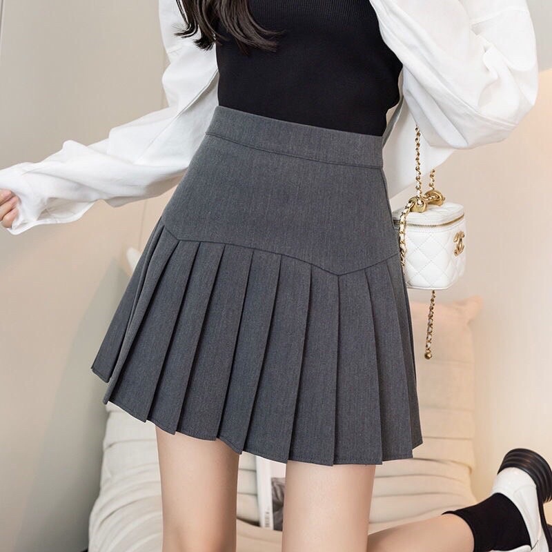 CHÂN VÁY LI KIỂU DÁNG CHỮ A CÓ QUẦN TRONG | BigBuy360 - bigbuy360.vn