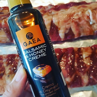Nước sốt balsamic và mật ong nhãn hiệu Gaea 200ml