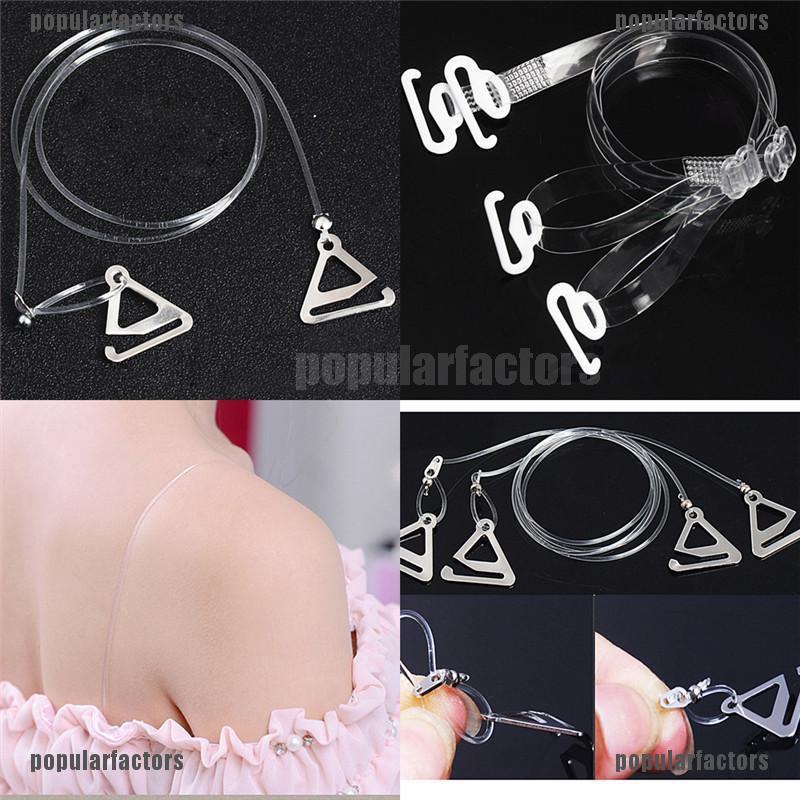 1 Cặp Áo Ngực Trong Suốt Có Thể Điều Chỉnh