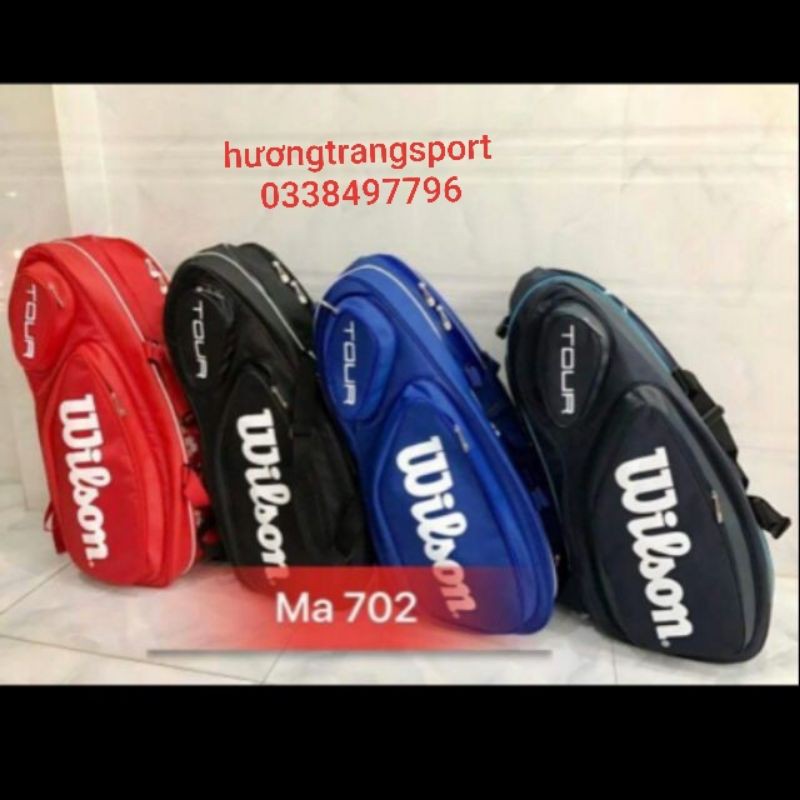 túi đựng vợt tennis wilson hàng việt nam cao cấp