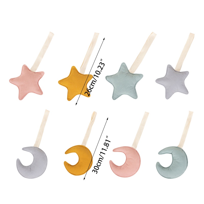 Đồ Chơi GặM BằNg Cotton HìNh MặT Trăng Cho Bé