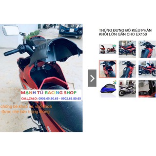 THÙNG ĐỰNG ĐỒ KIỂU PHÂN KHỐI LỚN GẮN CHO EX150