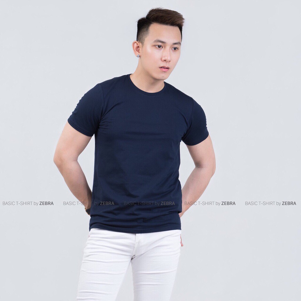 Áo Thun Nam chất vải trơn cotton 100% MADE IN VIETNAM