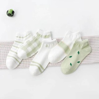 Vớ ngắn sọc xanh