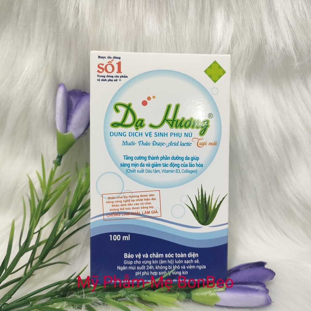 Dung Dịch Vệ Sinh Phụ Nữ Dạ Hương Nha Đam 100ml