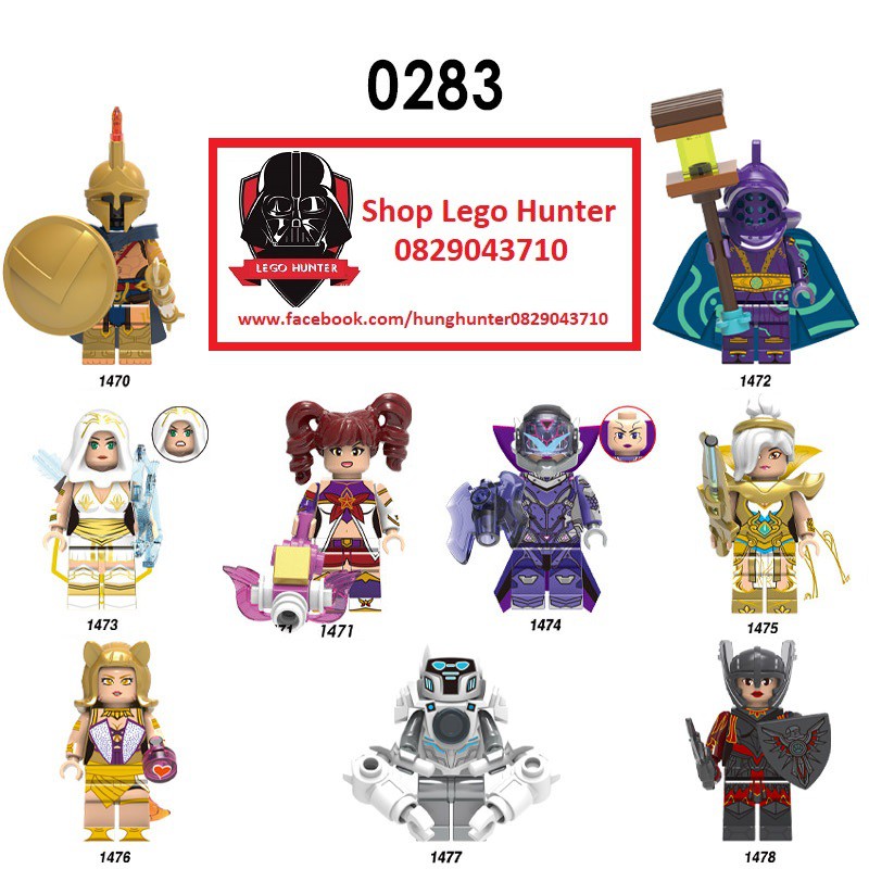 Lego Minifigures League of Legend Tướng Liên Minh Huyền Thoại X 0283