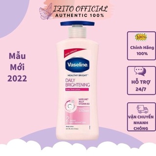 Sữa dưỡng thể trắng da / Sữa dưỡng thể Vaseline 725ml từ Mỹ
