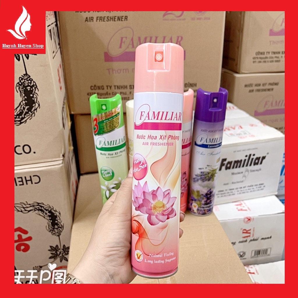 Nước hoa xịt phòng Familiar siêu thơm mát mẫu mới nhất chai 250ml