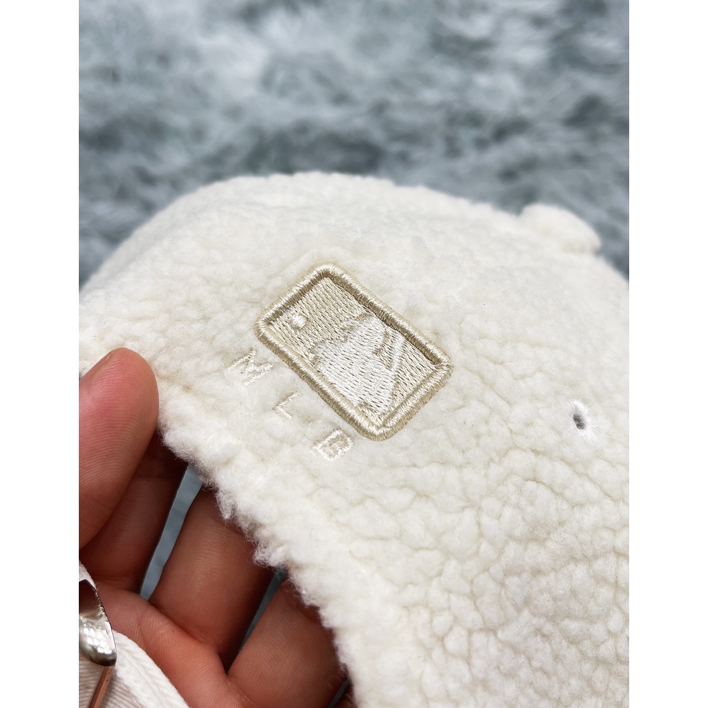 Mũ Lưỡi Trai NY Fleece Ball Cap Chất Liệu Vải Lông Cừu N55