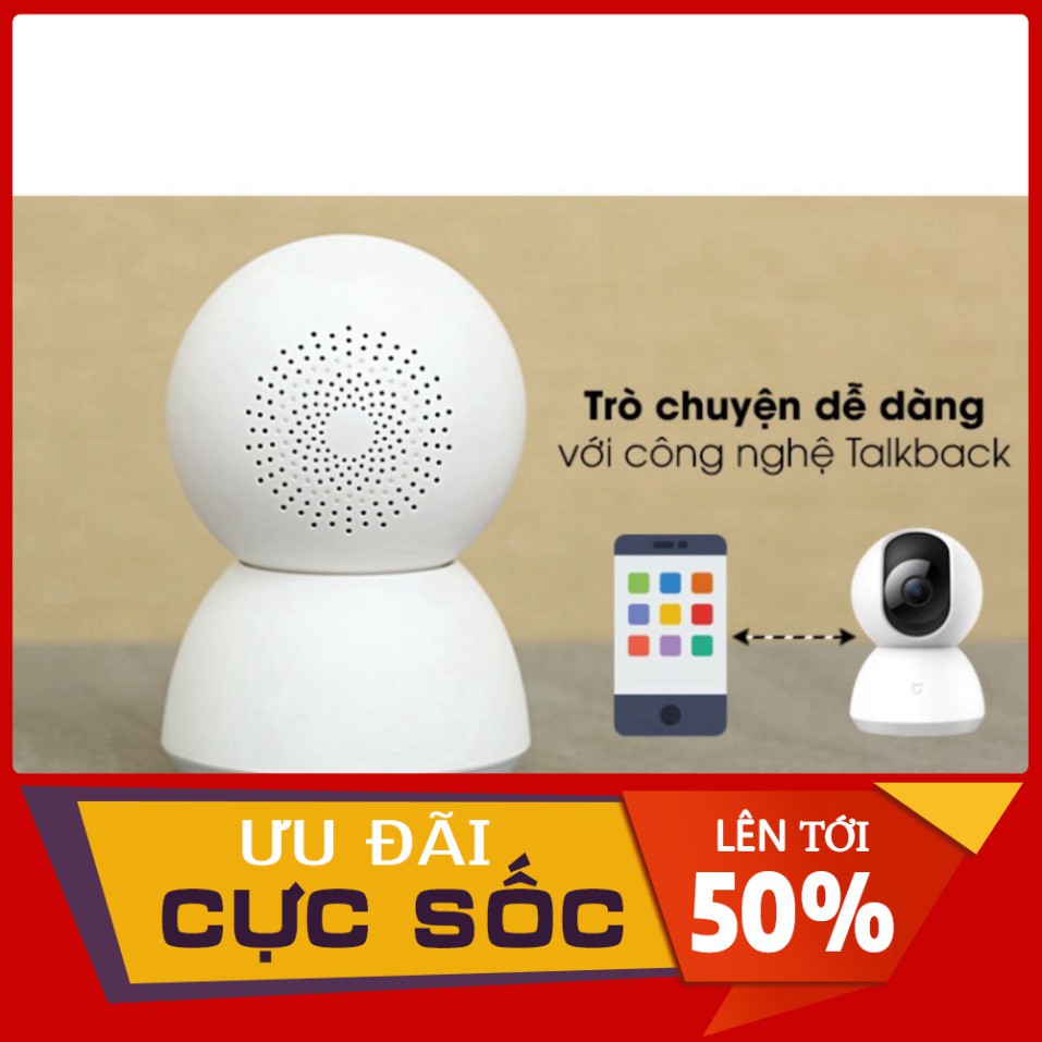 SALE KHÔ MÁU Camera Xiaomi Mi Home Security 360° 1080p - Hàng chính hãng Digiworld phân phối @@@