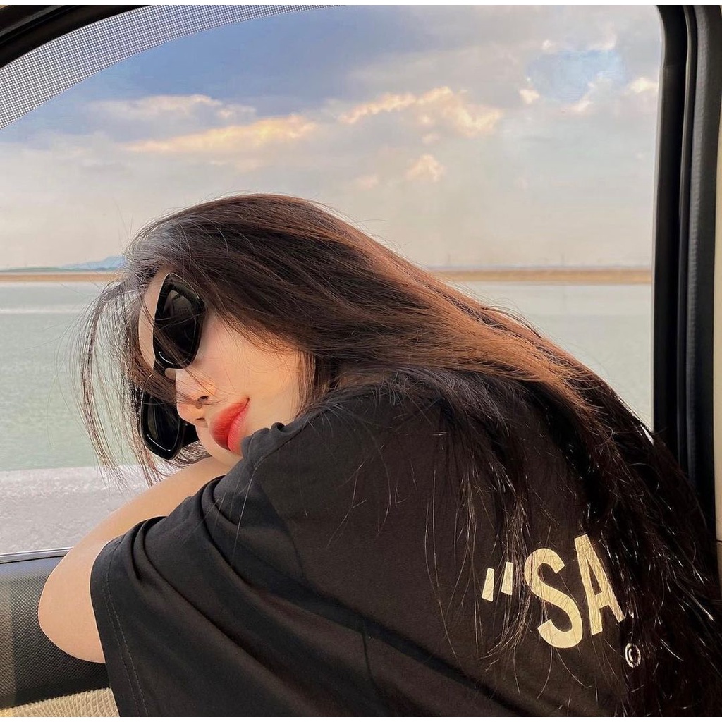 Áo thun nữ BLACKDOKI-SAINT PARIS , áo phông unisex form rộng oversize tay lỡ cá tính chất cotton dày dặn | BigBuy360 - bigbuy360.vn