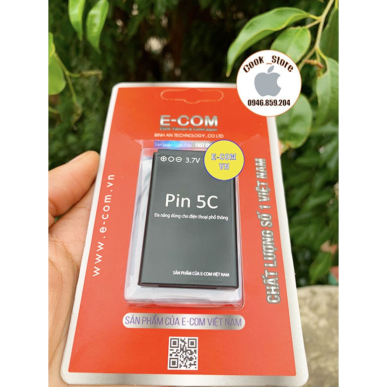 Pin nokia 5C 4U 4UL dung lượng cao 1500mah - Hãng E-Com - Pin xịn dung lượng thật - bảo hành 12th