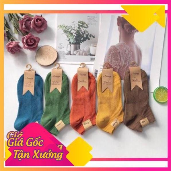 Set 10 Đôi Tất Len Gân Nữ Loại Mới Cao Cấp.