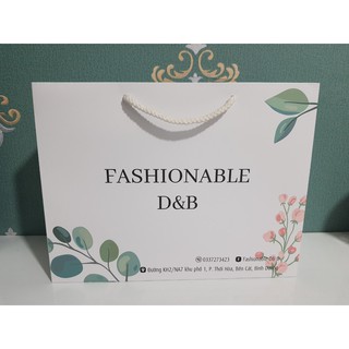 100 túi giấy in theo yêu cầu size xl 30x23x12