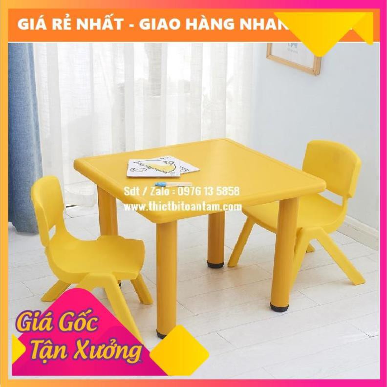 ( giá rẻ nhất )  Bàn học  6 chỗ cho bé độ tuổi mầm non phù hợp