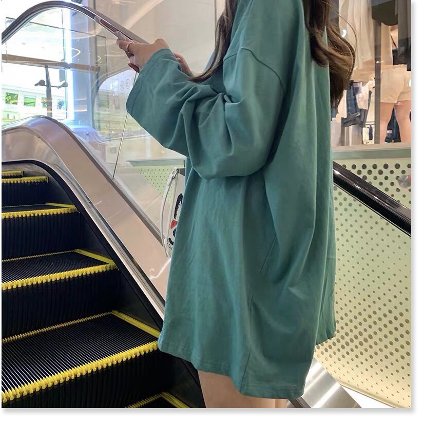 [Freeship] Áo thun nam nữ form rộng tay dài giả sweter form rộng giá rẻ thời trang nữ 4young | BigBuy360 - bigbuy360.vn