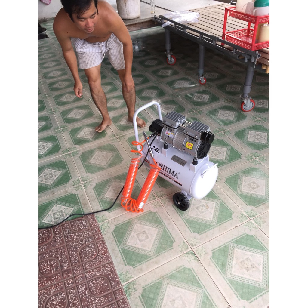 MÁY NÉN KHÍ KHÔNG DẦU OSHIMA 24L
