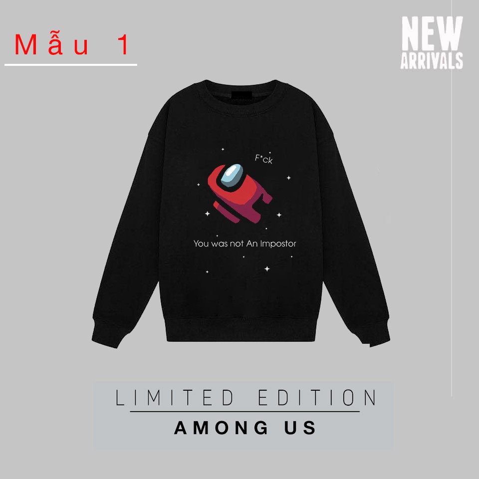 ÁO SWEATER GAME AMONG US - Áo Among Us mùa đông 2020 - Áo Game Hot 2020