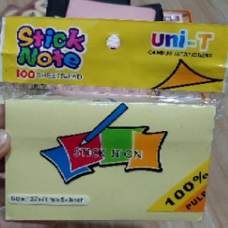 Giấy note vàng 3×5