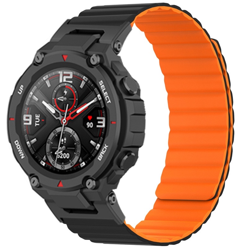Dây Đeo Thay Thế Chất Liệu Silicon Màu Trơn Cho Huami Amazfit T-Rex / T Rex Pro