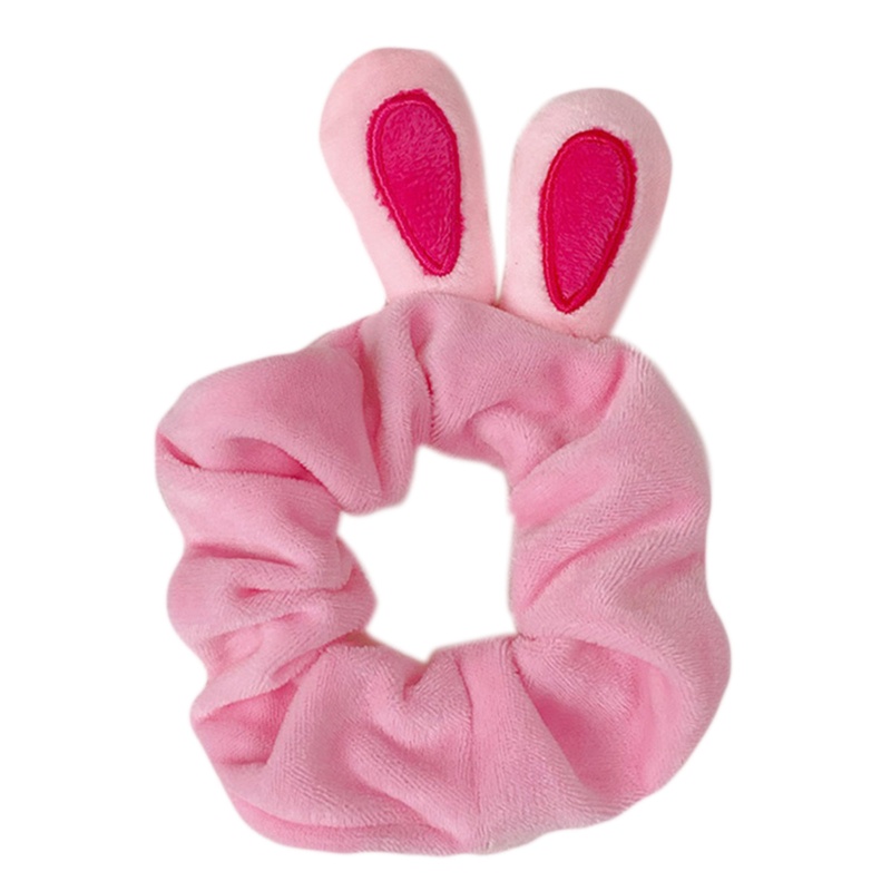 Dây cột tóc đuôi ngựa hình mắt ếch/hươu cao cổ nhồi bông  dễ thương cho nữ và trẻ em