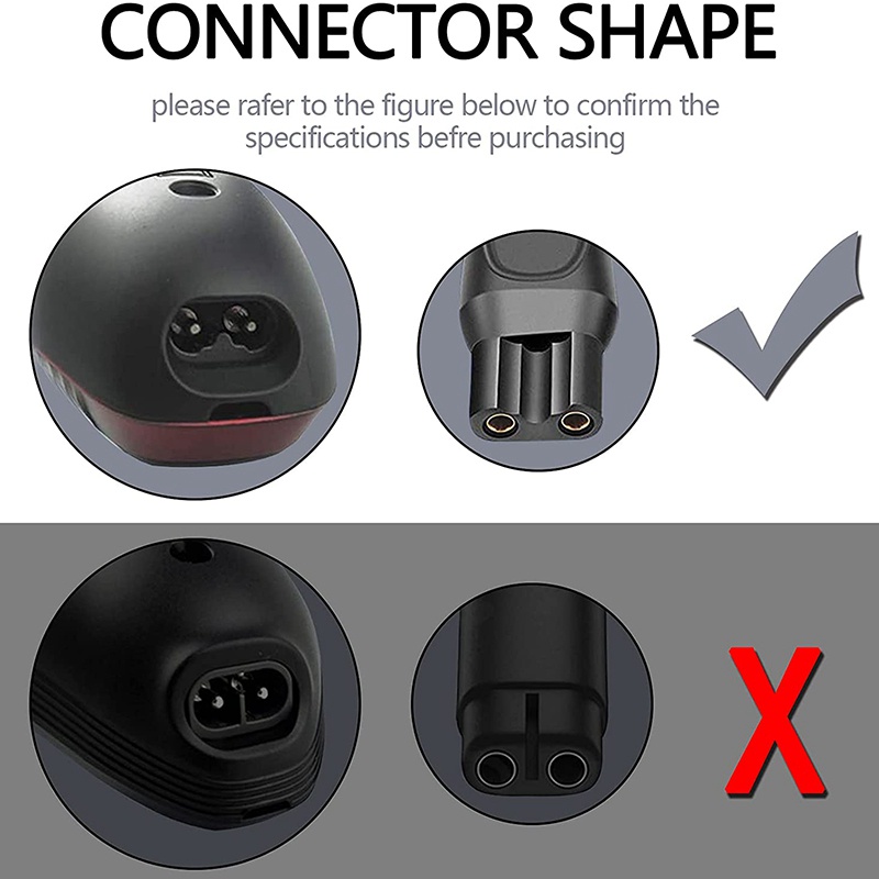 Dây sạc máy cạo râu cho Philips-Norelco-Hq8505 Phù hợp thay thế Norelco 7000 5000 3000 Dòng Máy cạo râu Hoa Kỳ