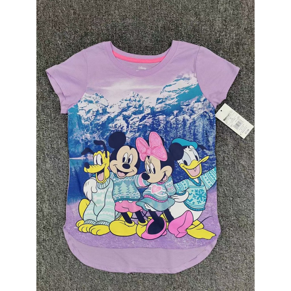 Áo thun hoạt hình Disney