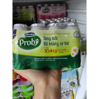 Lốc 4 chai sữa chua uống Proby Vinamilk 130ml [NOWSHIP]