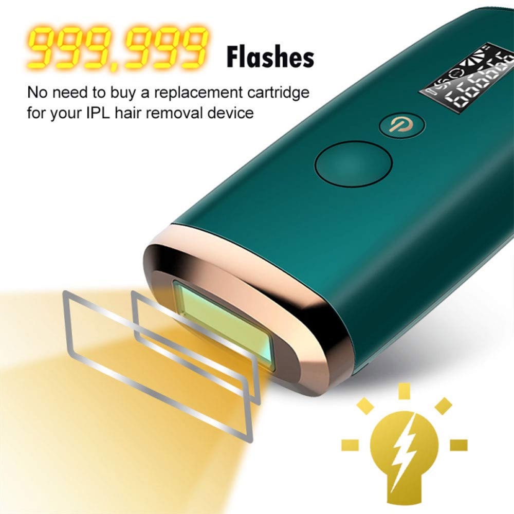 Thiết bị tẩy lông bằng Laser Sapphire IPL 999999 Thiết Bị Triệt Lông Bằng Laser Không Đau Đa Năng Sử dụng tại nhà