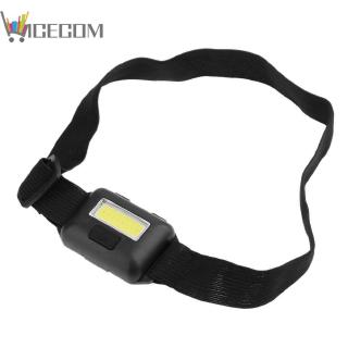 NI✿3 Modes Waterproof COB LED Flashlight Outdoors Headlight Headlamp Torch