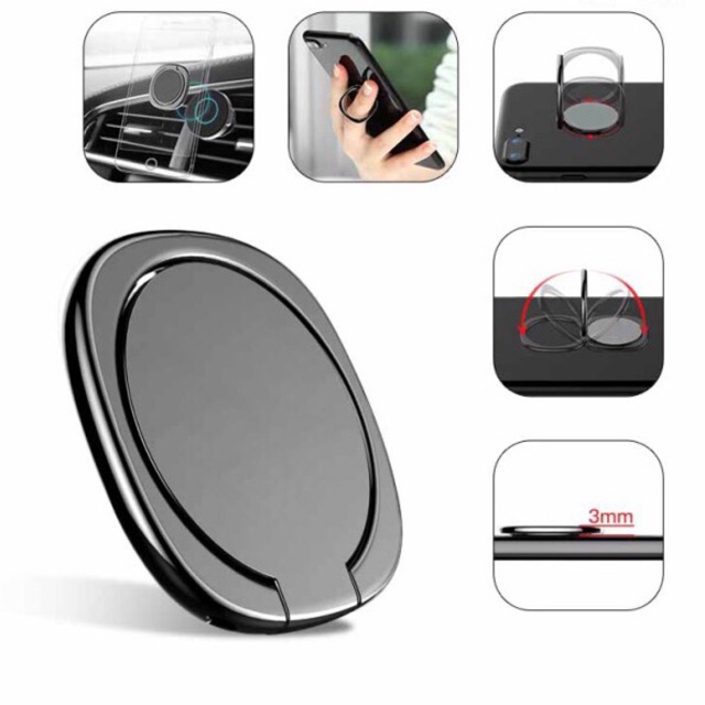 Nhẫn Đỡ Điện Thoại Nhiều Màu M02  Siêu Đẹp, Siêu Cute (có video thật) | BigBuy360 - bigbuy360.vn