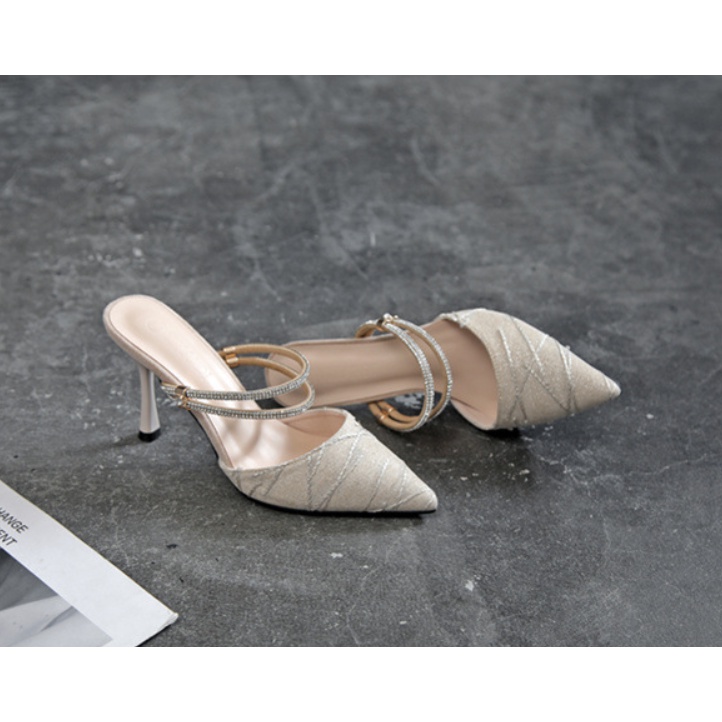Dép cao gót size nhỏ 30 31 32 33 34 5cm/7cm/ 8cm