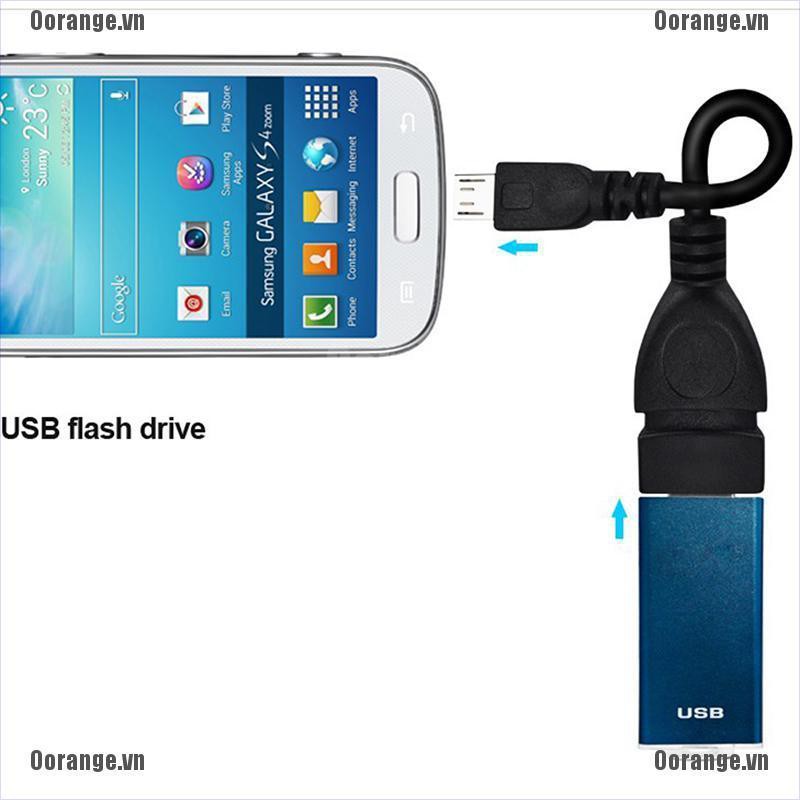 Dây Cáp Otg Chuyển Đổi Micro USB Sang USB Cho Điện Thoại Thông Minh