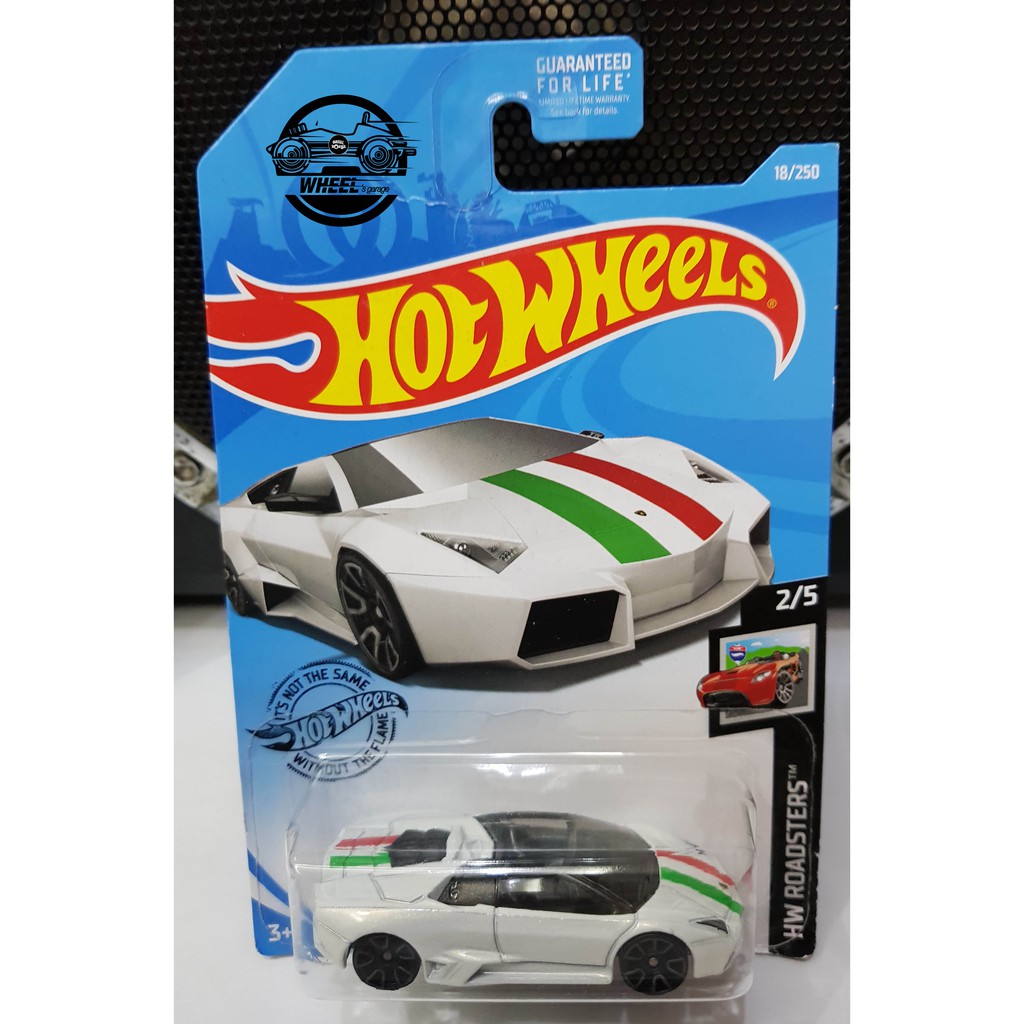 Xe mô hình đồ chơi Hotwheels cơ bản 1:64 - Lamborghini Reventon Roadster