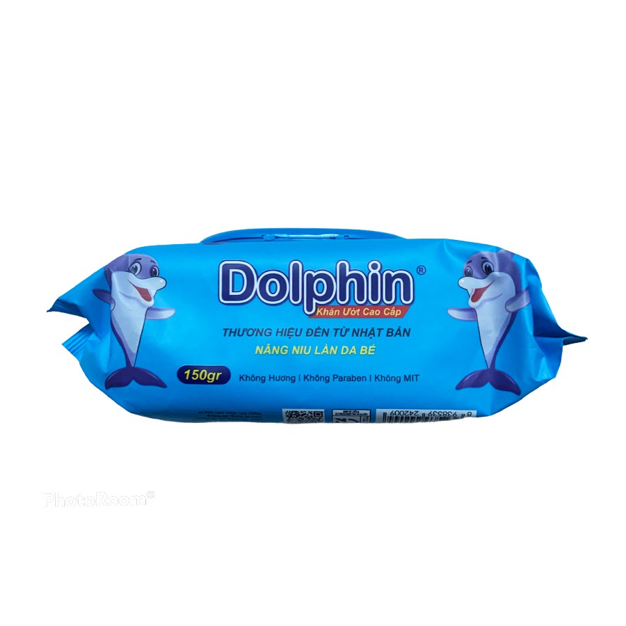 Khăn ướt Dolphin - Gói 150g