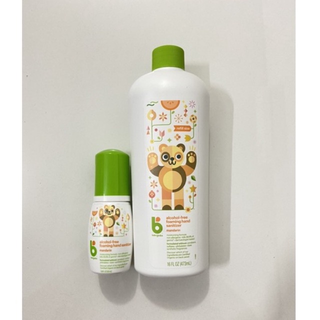 [SIÊU TIẾT KIỆM] Combo 2 chai nước rửa tay babyganics an toàn cho bé 50ml và 473ml | BigBuy360 - bigbuy360.vn