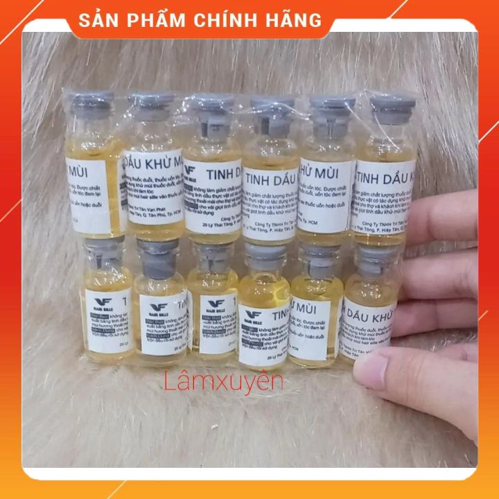 TINH DẦU KHỬ MÙI Uốn, Duỗi, Nhuộm hương hoa lài