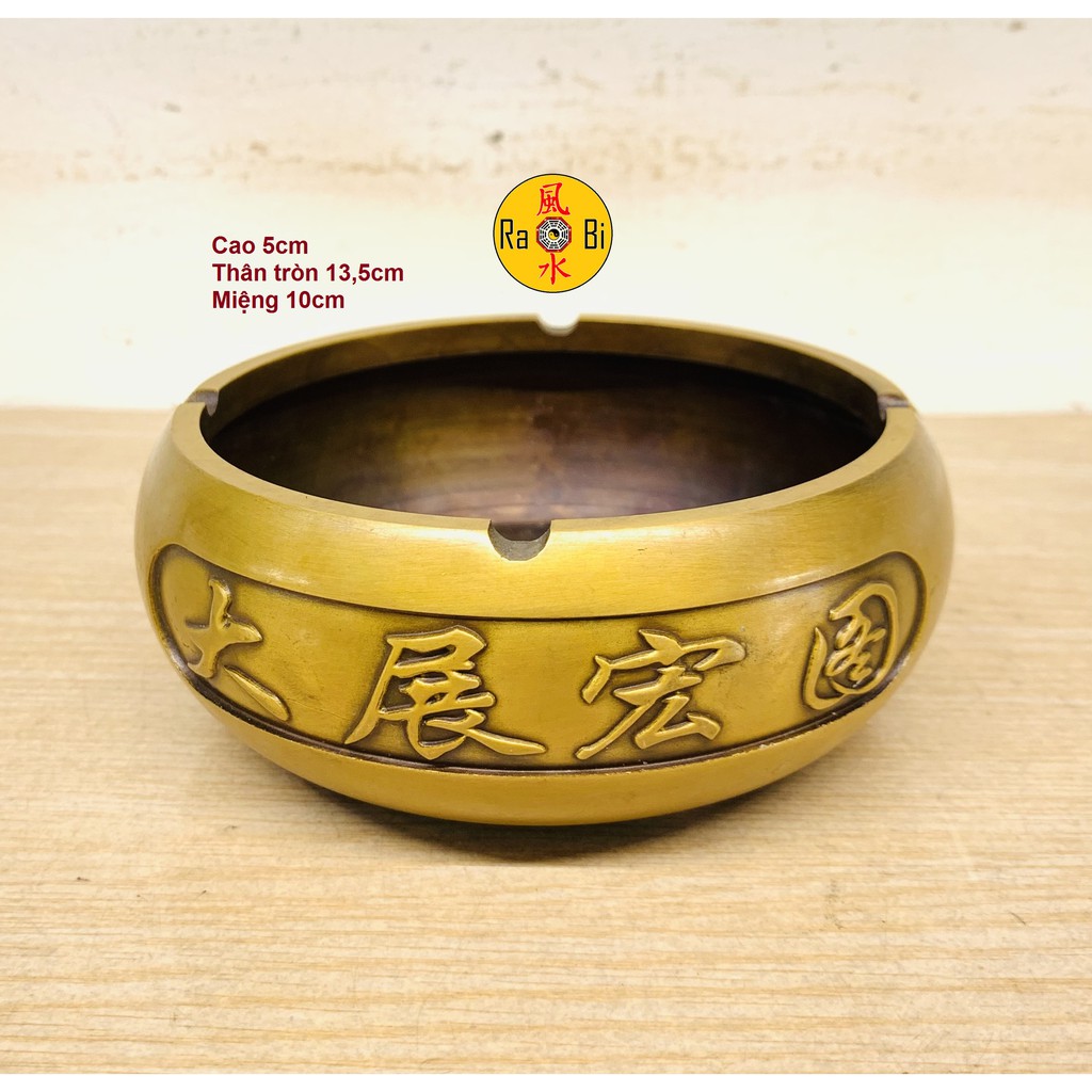 Gạt Tàn Đại Bàng - Đại Triển Hồng Đồ - Vật Phẩm Đồng Phong Thủy