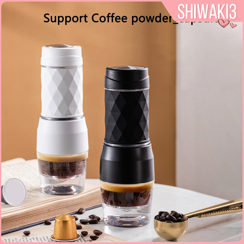 Máy Pha Cà Phê Espresso Mini Shiwaki3 120ml Kèm 18 Thanh Nén Chuyên Dụng
