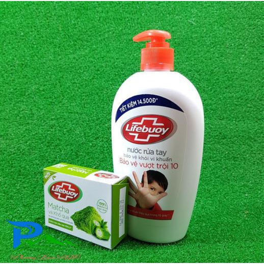 Nước rửa tay Lifebuoy 180g , xà bông rửa tay diệt khuẩn