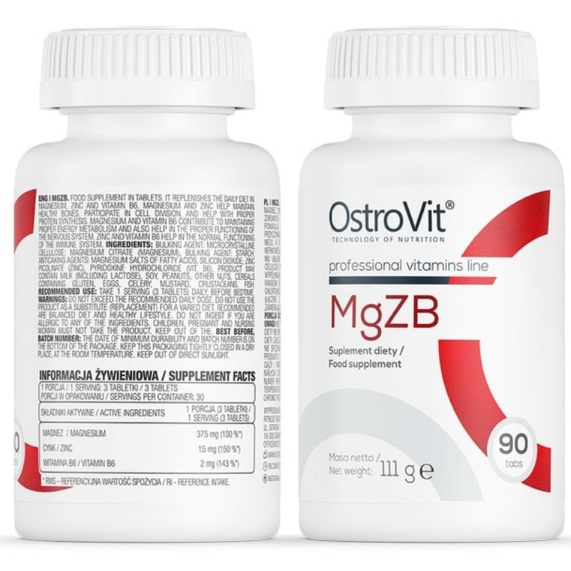 Thực Phẩm Bổ Sung Tăng Test Ostrovit Mg ZB 90 - 120 Viên (ZMA) TẠI WHEYSINHVIEN.COM