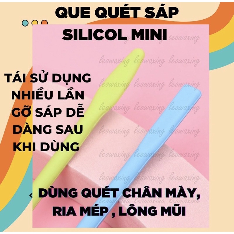 QUE QUÉT SÁP SILICLOL TÁI DỬ DỤNG NHIỀU LẦN DỄ DÀNG VỆ SINH