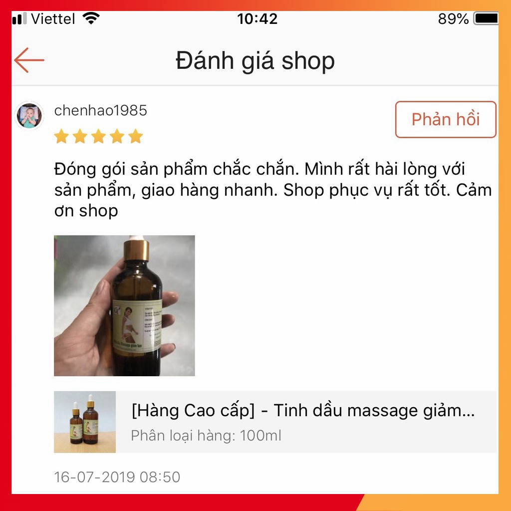 Tinh dầu Massage Giảm Béo Chai 100ml - Giảm Béo, Làm Mềm Mịn Da, Thư Giãn