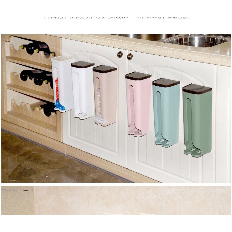 Hộp nhựa treo tường đựng rác nhà bếp phân loại đồ lặt vặt