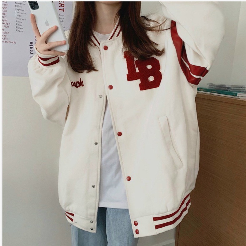 ÁO KHOÁC BOMBER NAM NỮ DÁNG UNISEX TP TKT