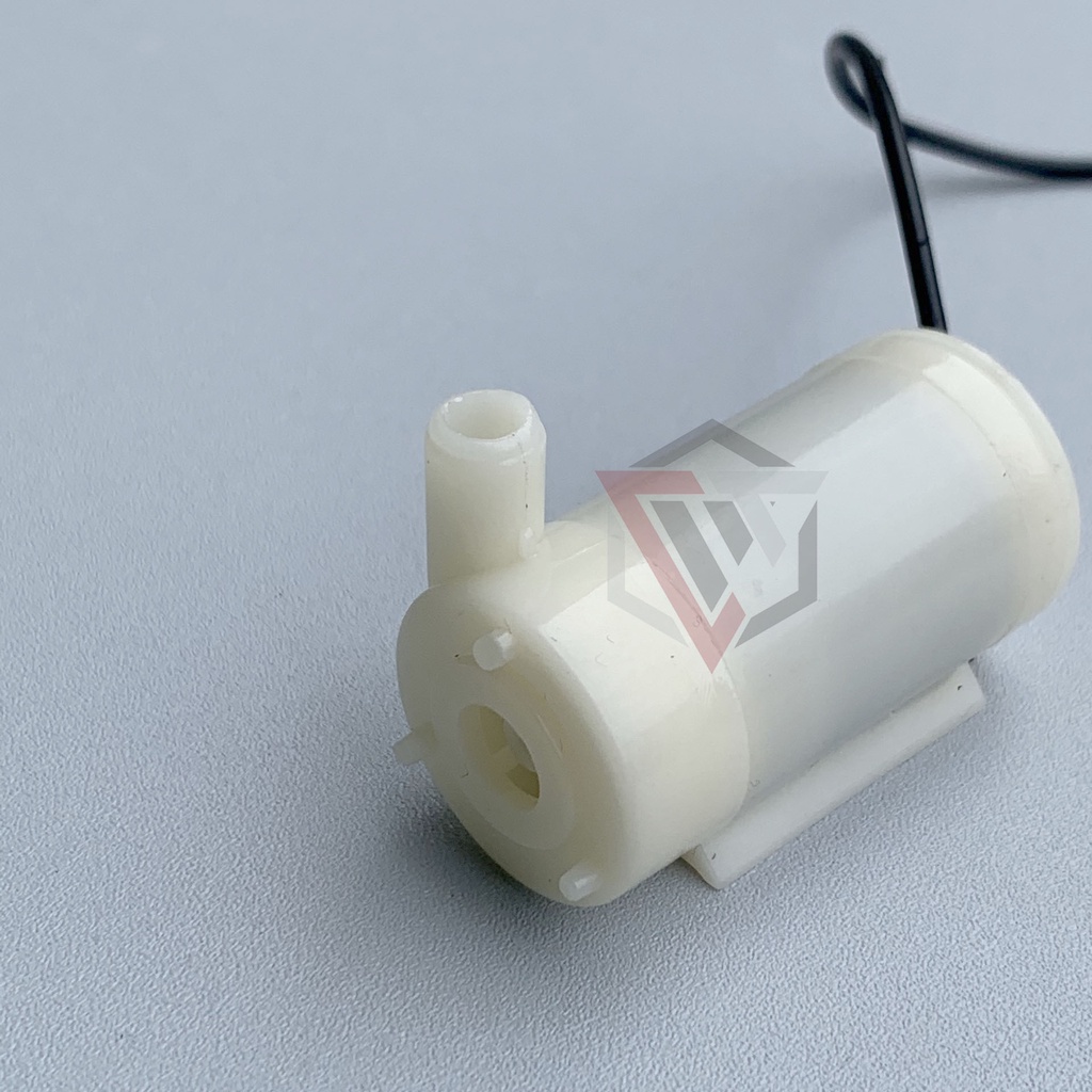 Máy bơm mini bơm chìm siêu nhỏ 3V-5V bơm mạnh và êm lưu lượng 96 lít một giờ